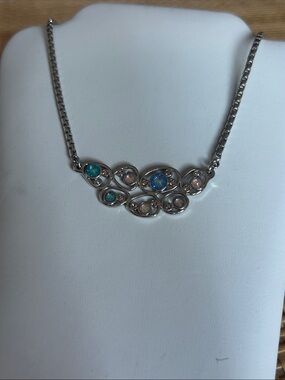 Touchstone Crystal by Swarovski Pastel Pebble Necklace